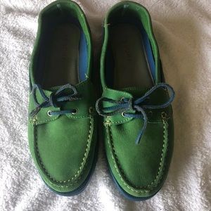 Tesori BOAT Leather Lace Women SHOES ~ Size 8.5